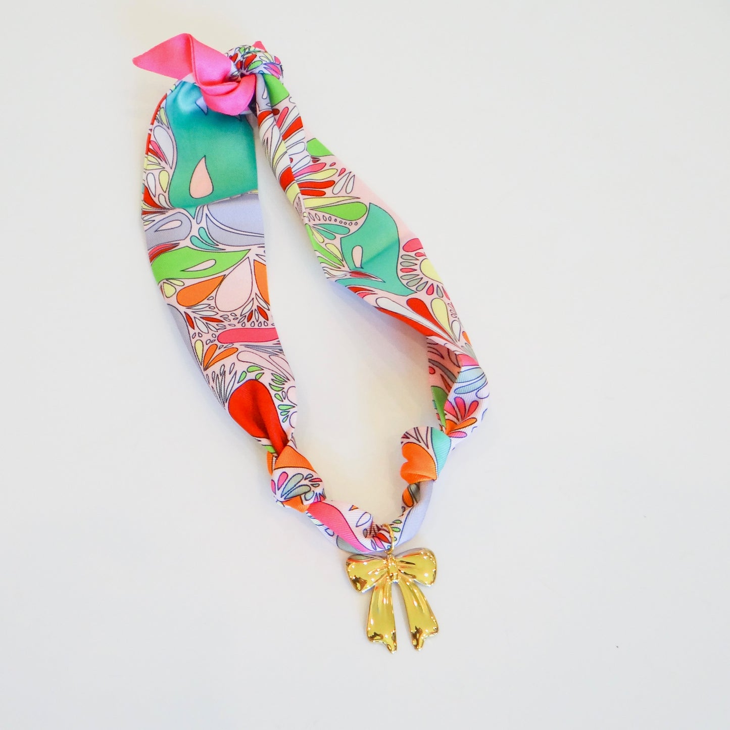 Scarf Charm Necklace