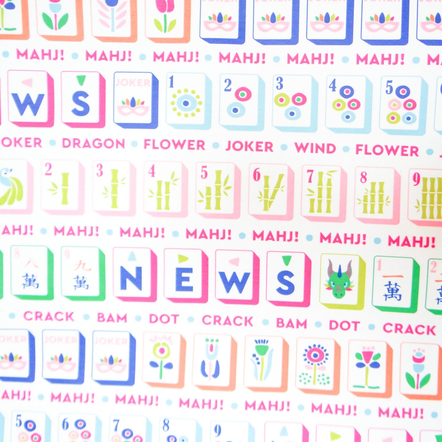 Mahjong Reusable Bag
