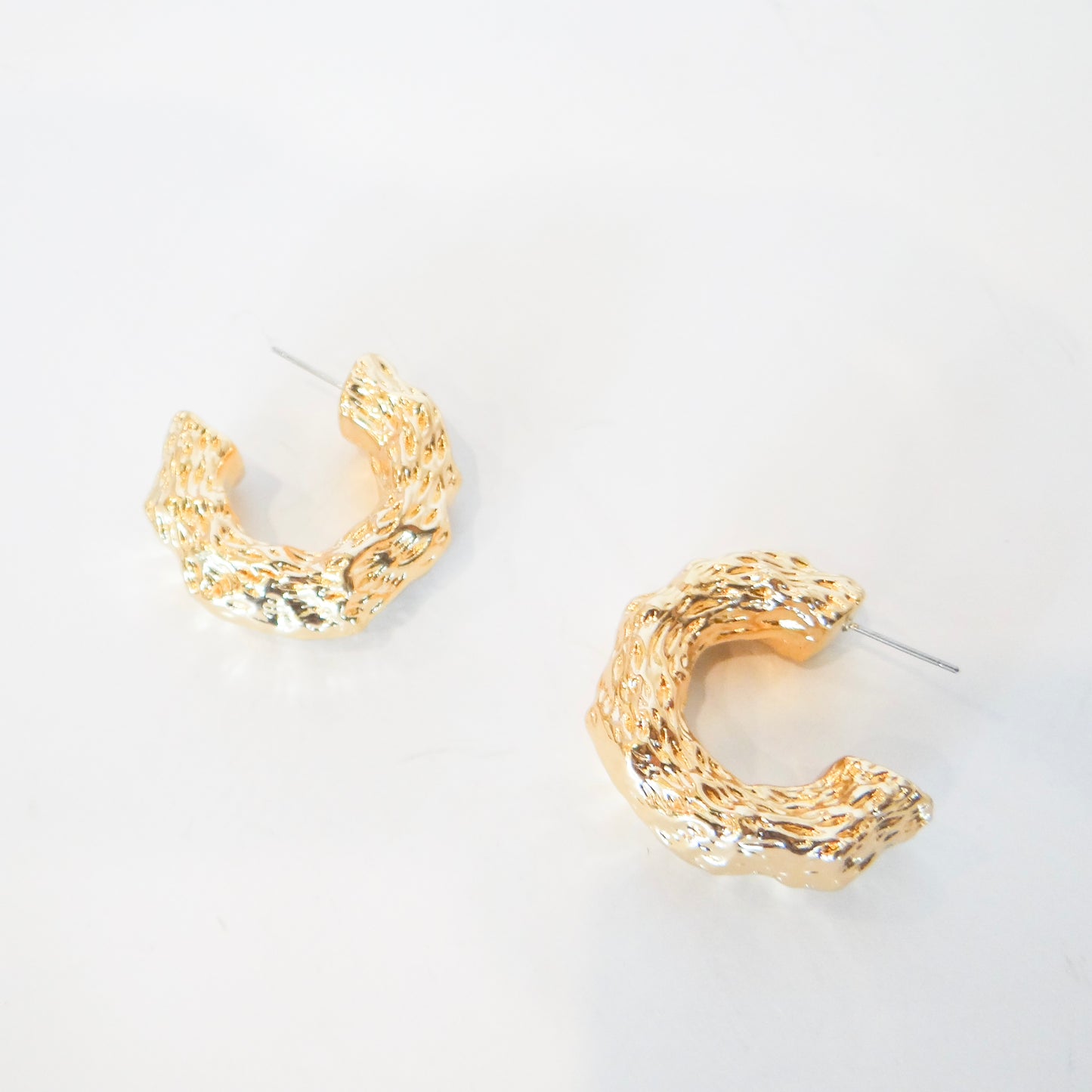 Chunky Gold Hoops