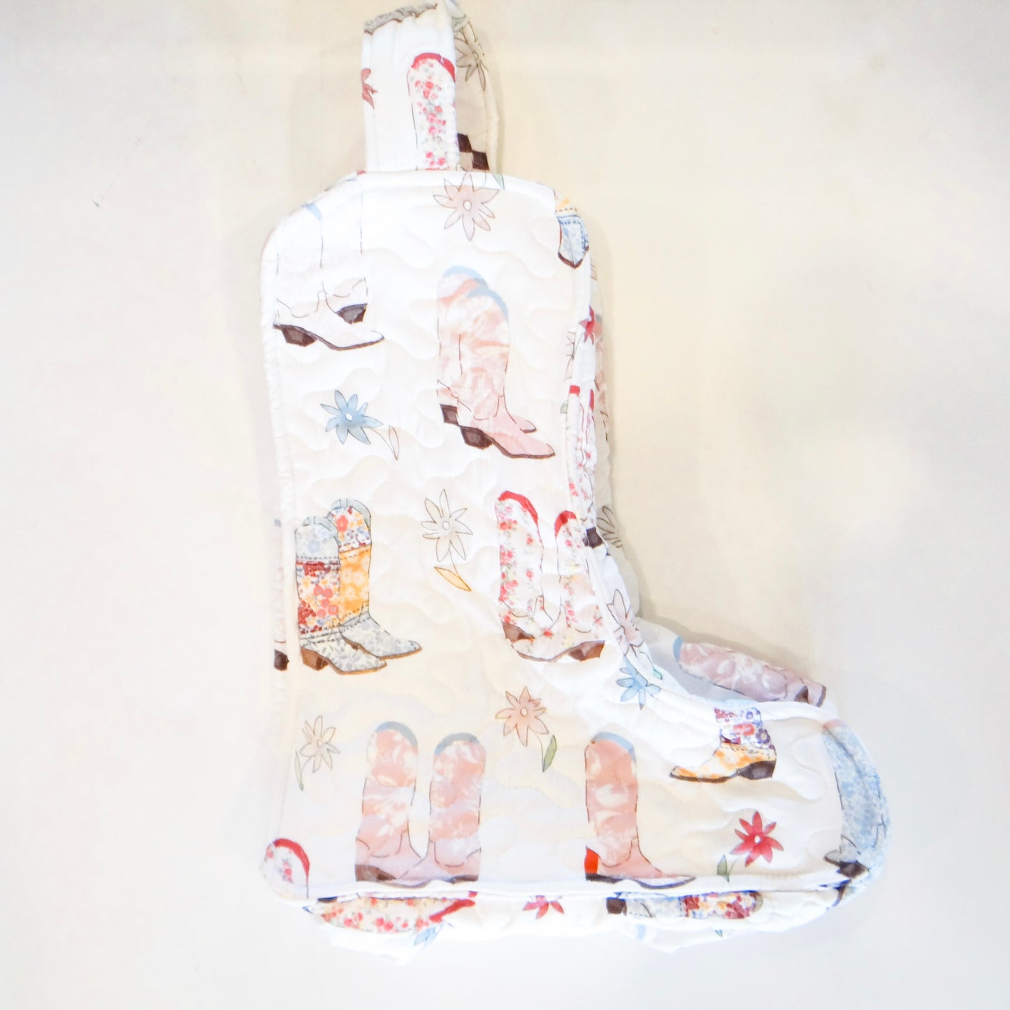 Daisy Boots Patchwork Boot Bag