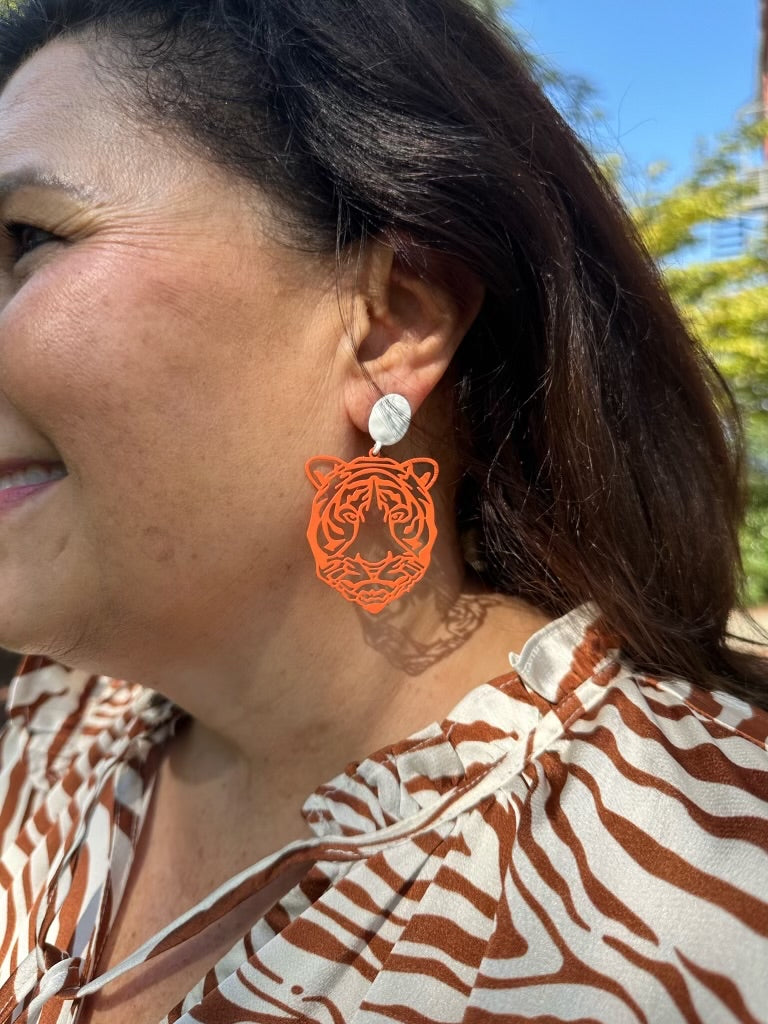 Eye of the Tiger Earring
