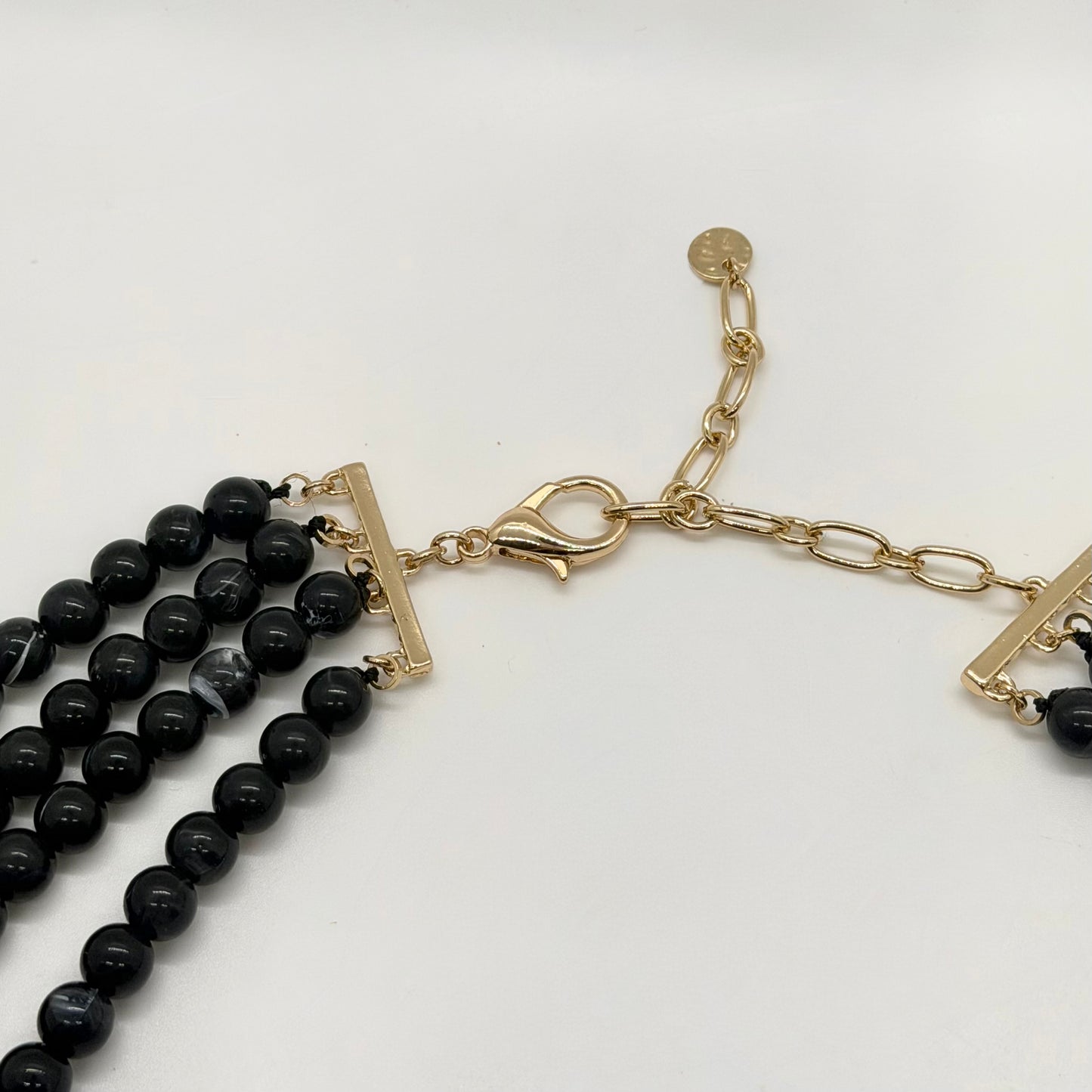 Black Horse Bit Necklace