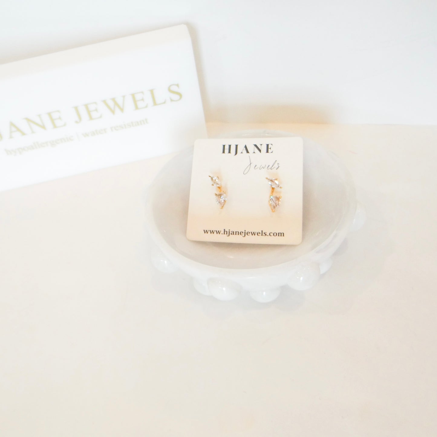 Clear Jacket Studs