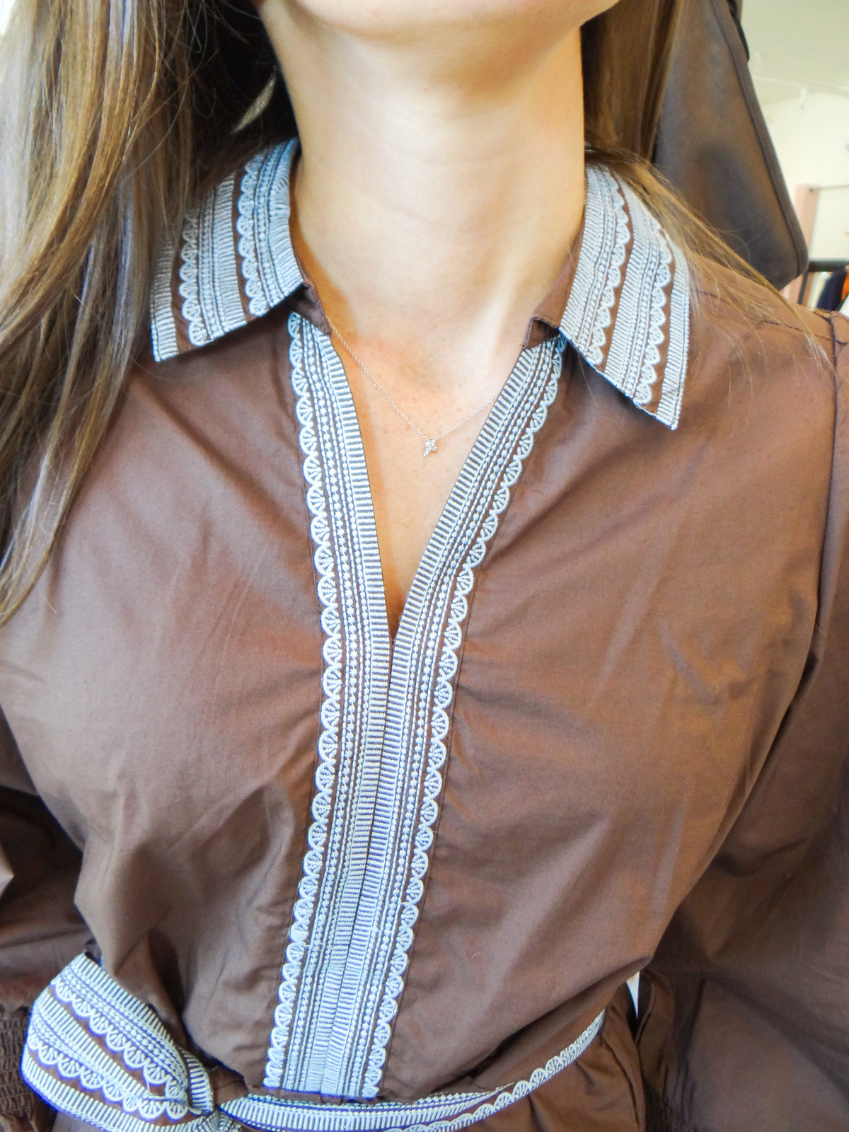 Cocoa Blue Maxi Dress