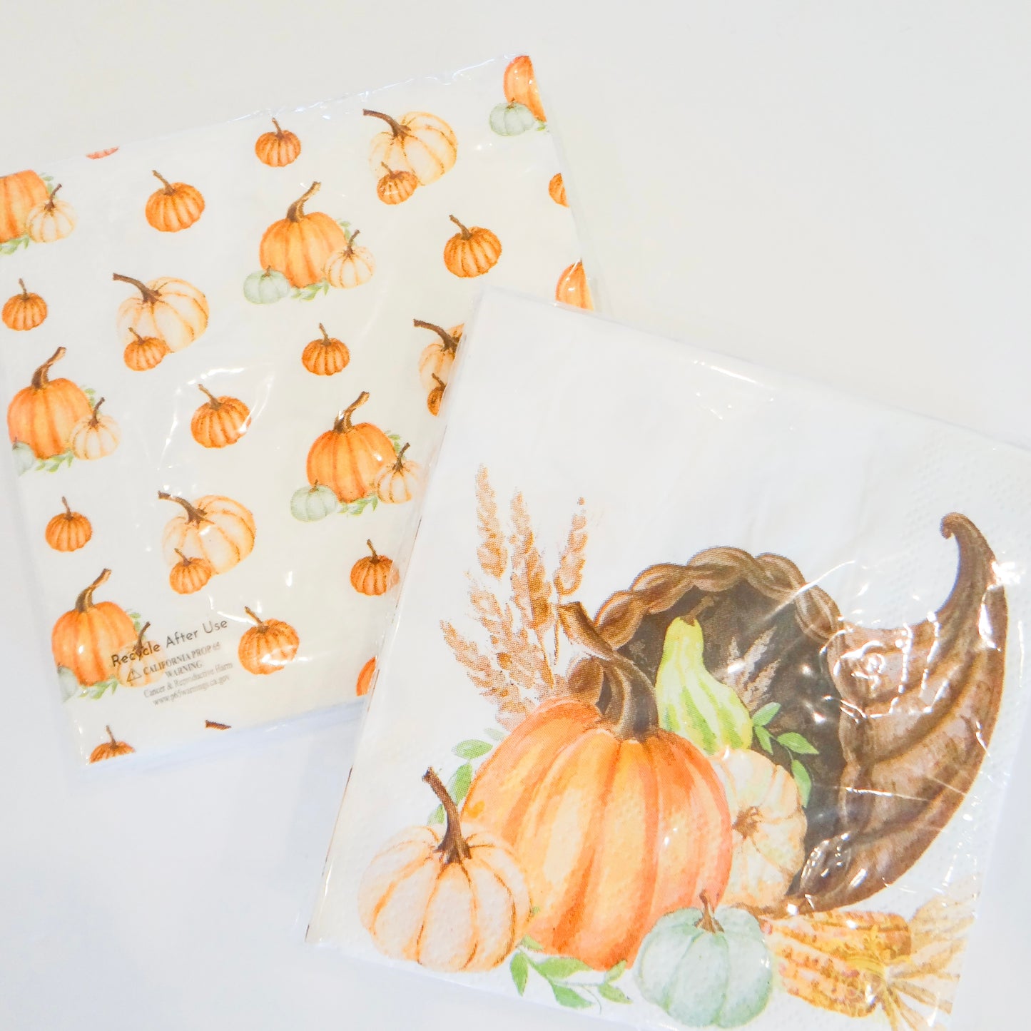 Cornucopia Cocktail Napkins