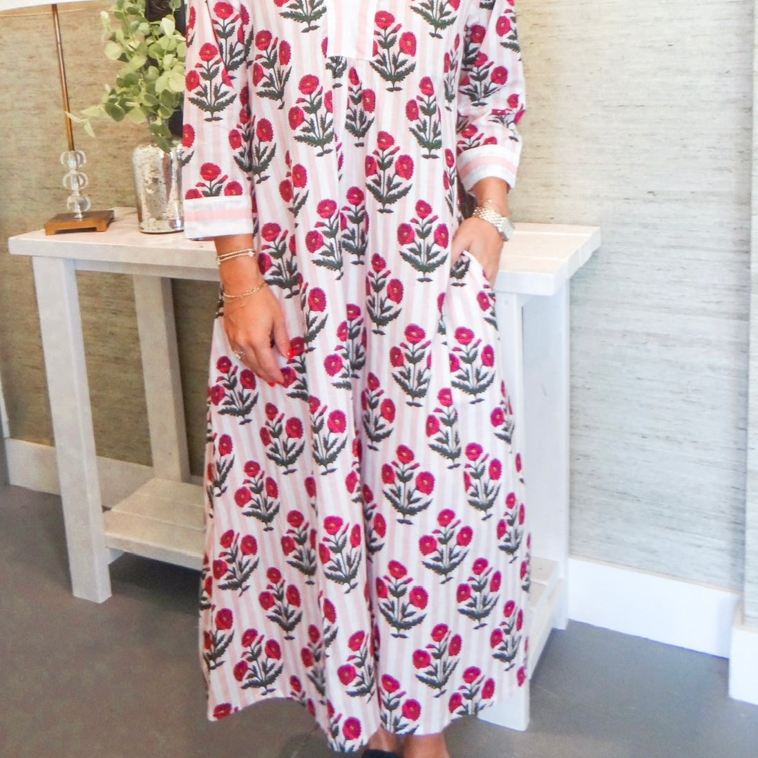 Floral Bunch Maxi Dress