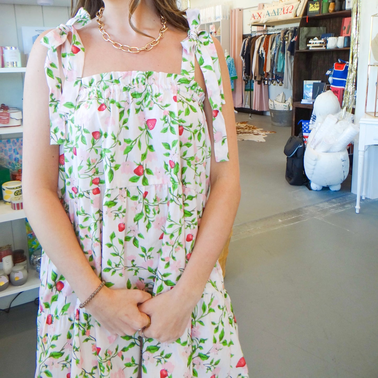 Strawberry Shortcake Sundress