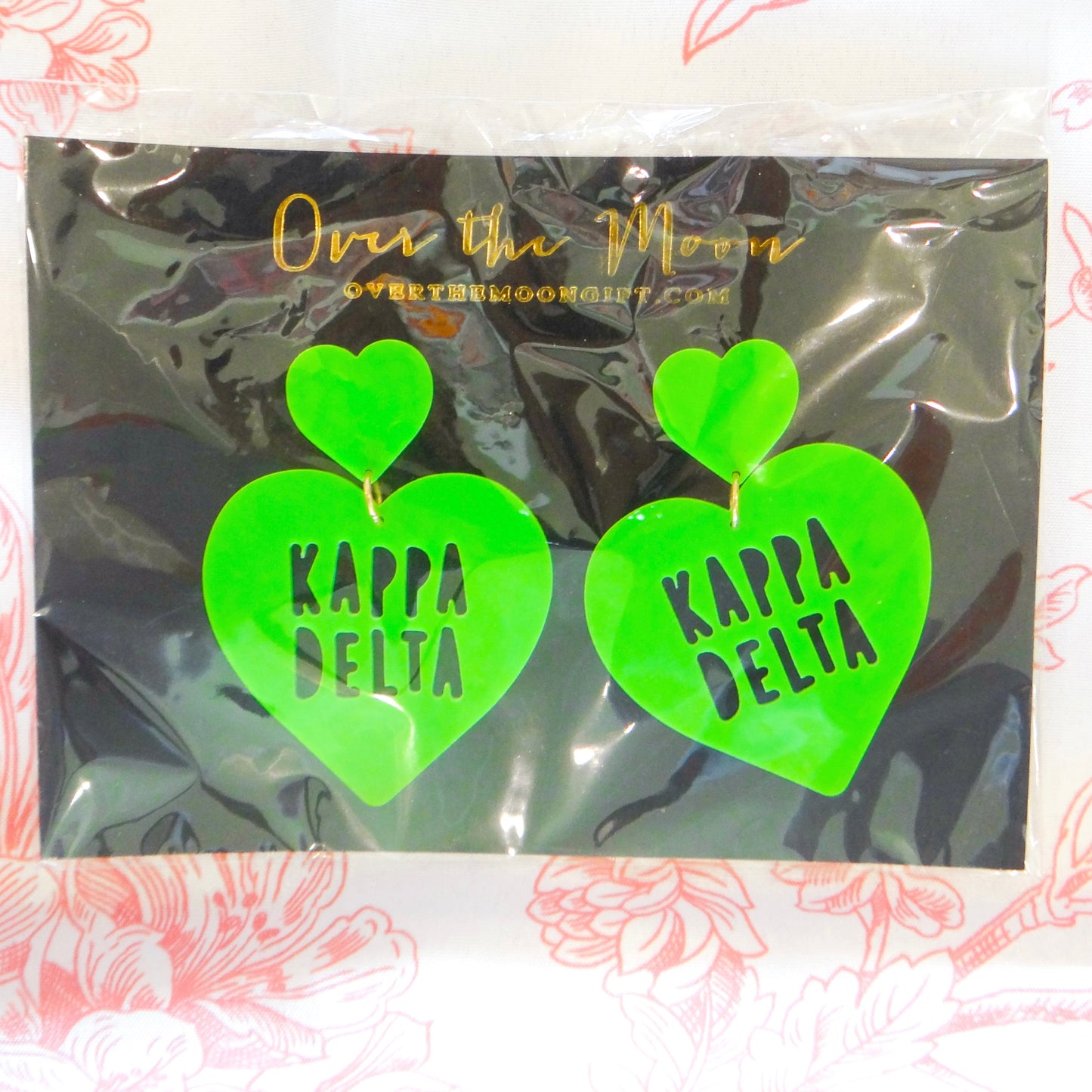 Sorority Heart Earrings