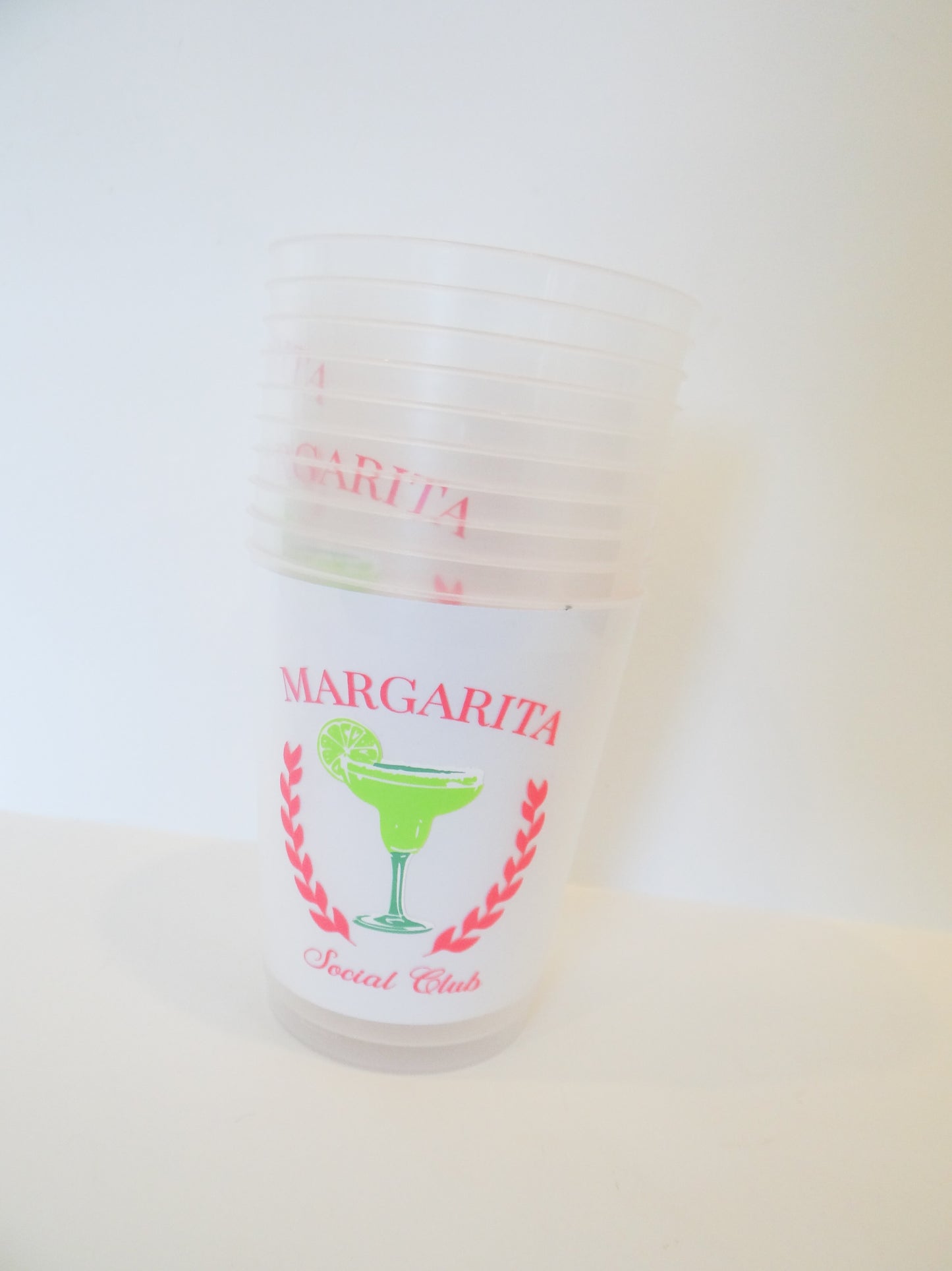 Margarita Social Club Frosted Cups
