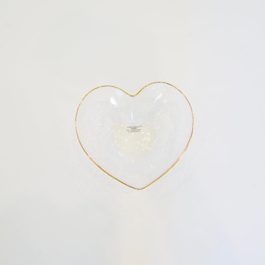 Heart Glass Bowl
