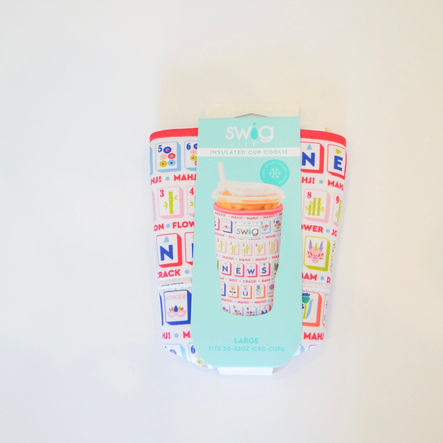 Swig Mahjong Large Iced Cup Coolie