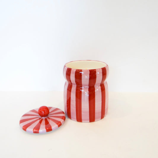 Pink Peppermint Cabana Candle