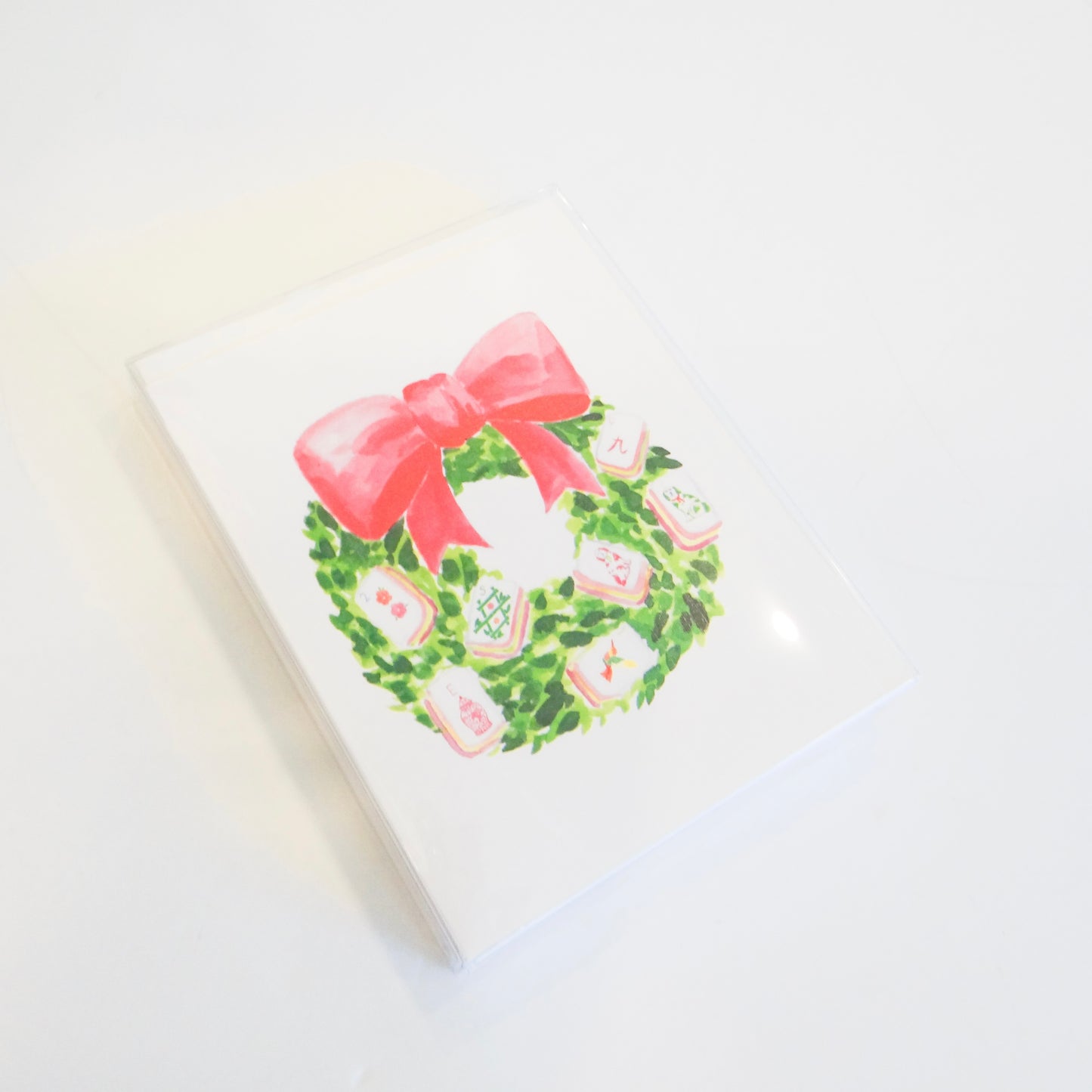 Mahjong Wreath Boxed Card Set