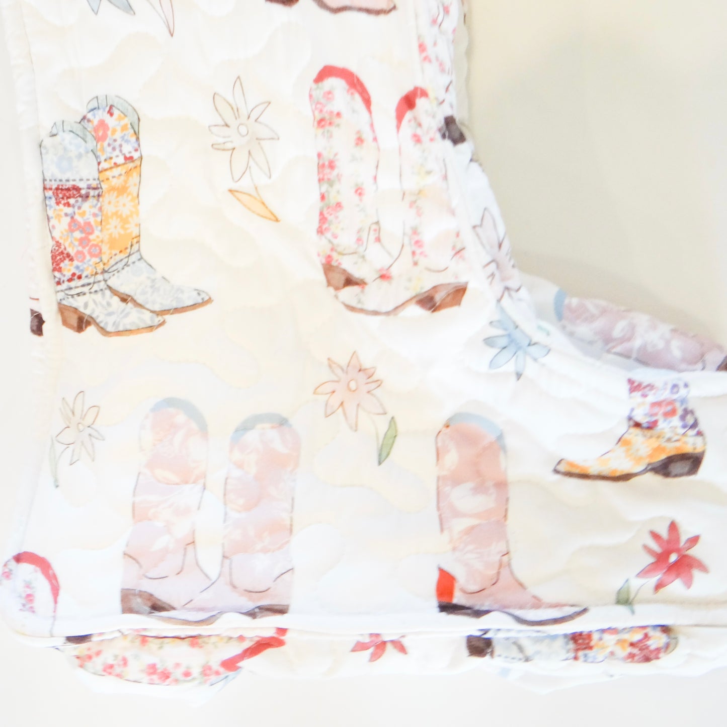 Daisy Boots Patchwork Boot Bag