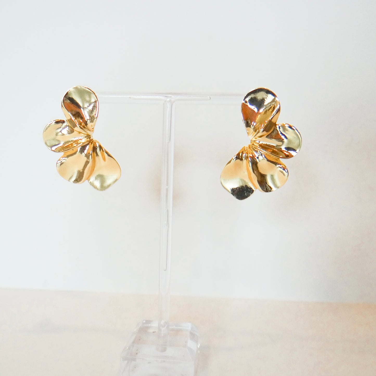 Half Flower Earrings