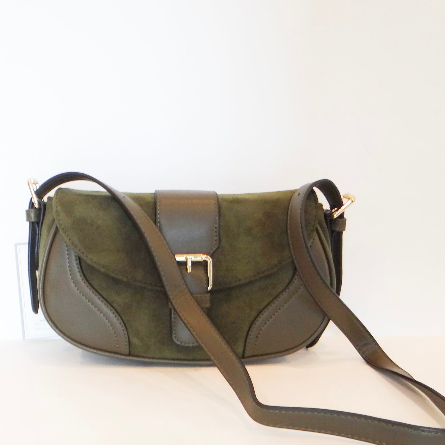 Duffy Suede Shoulder Bag