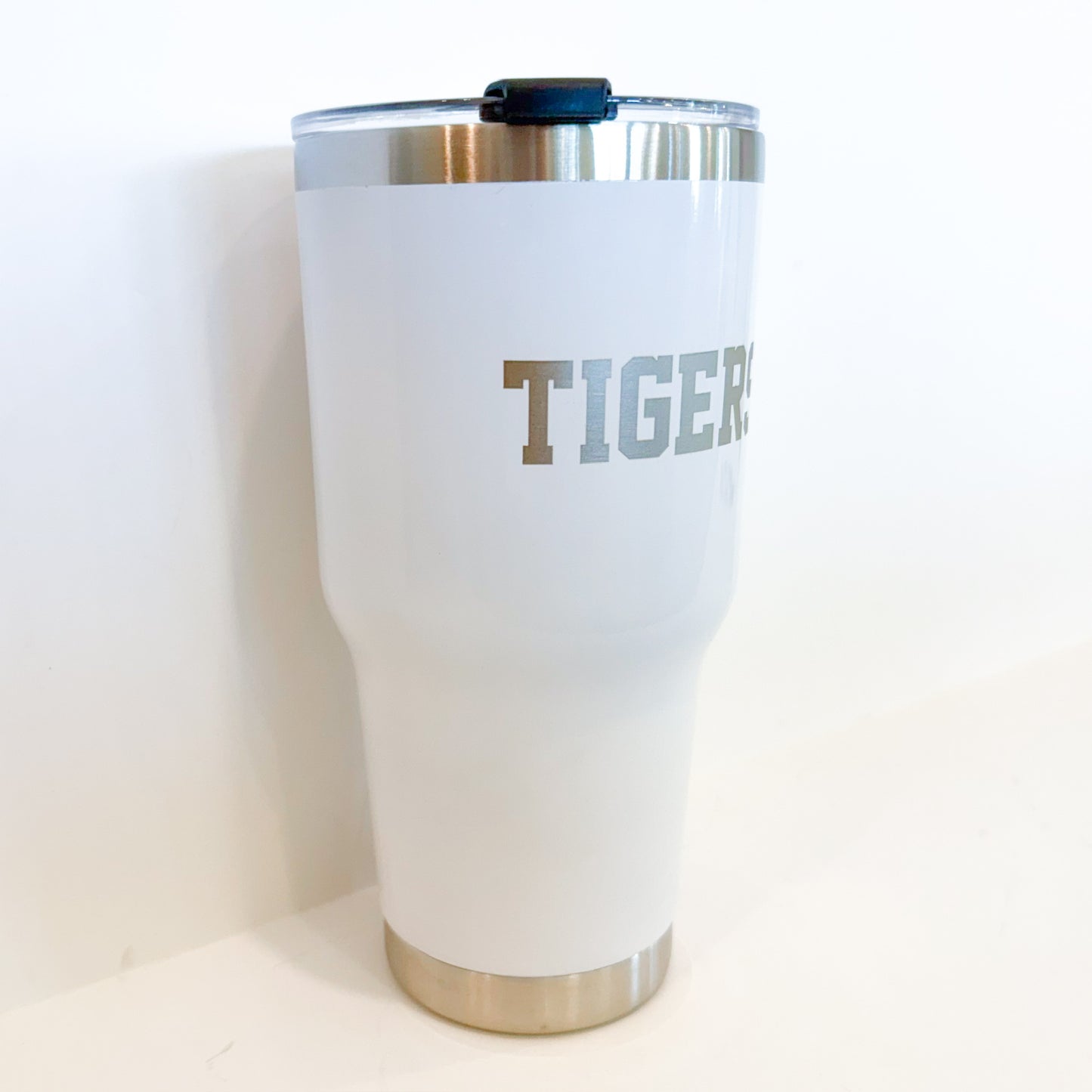 Tigers Etched Tumbler