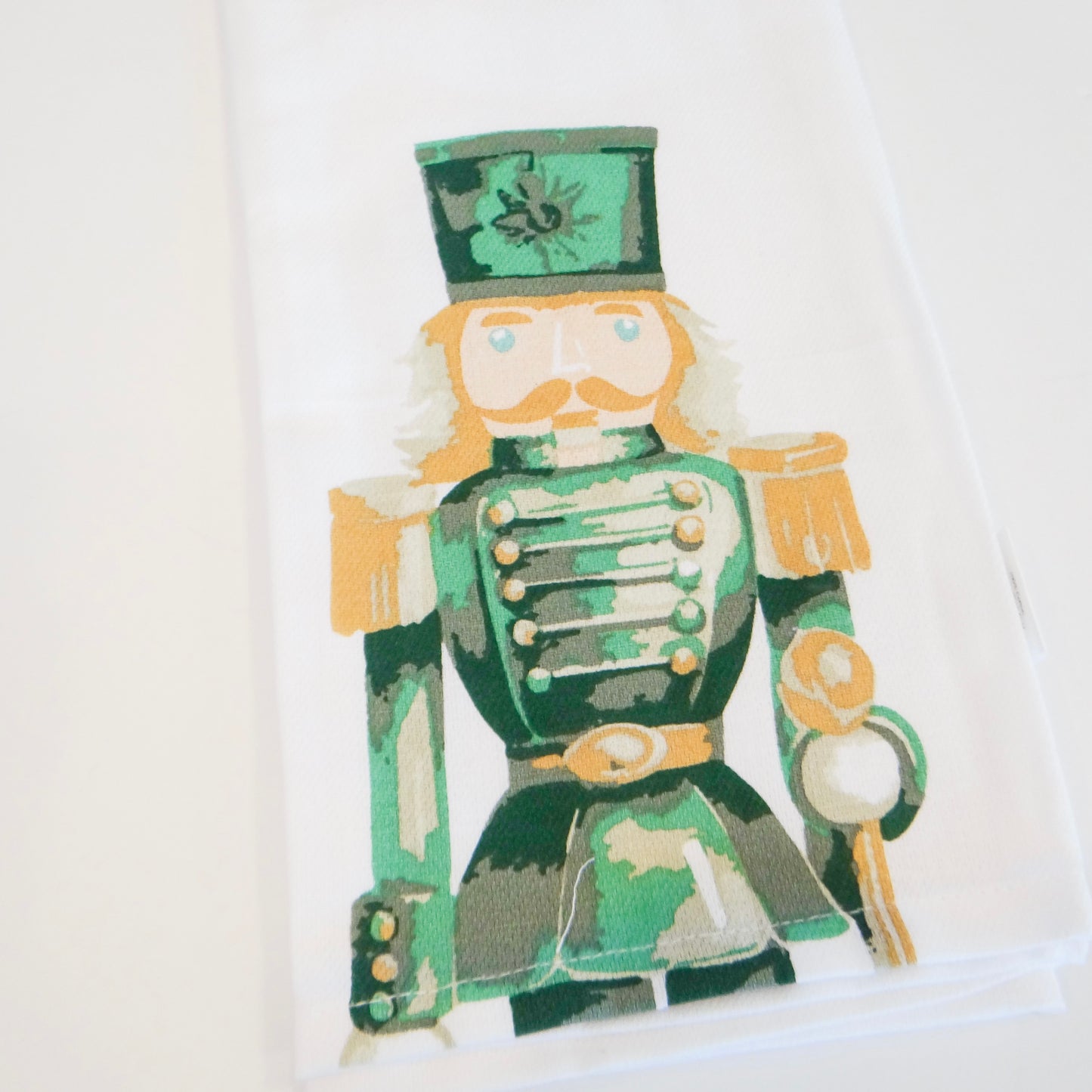 Watercolor Nutcracker Hand Towel