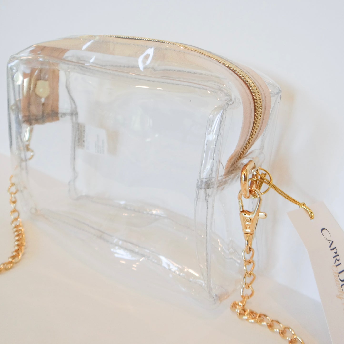 Gold Camera Crossbody