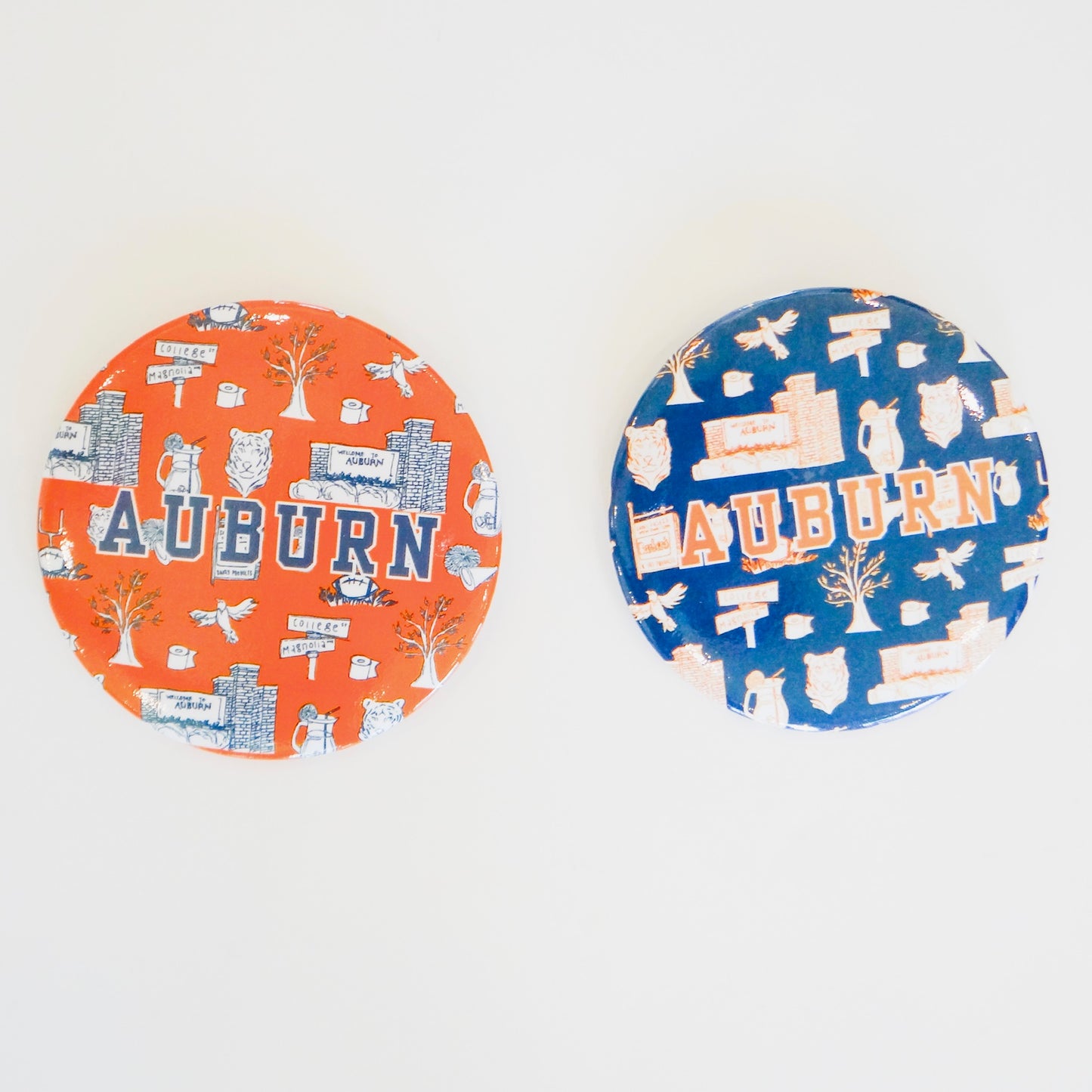 Auburn Gameday Buttons