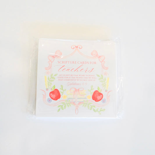 Teacher Scripture Cards