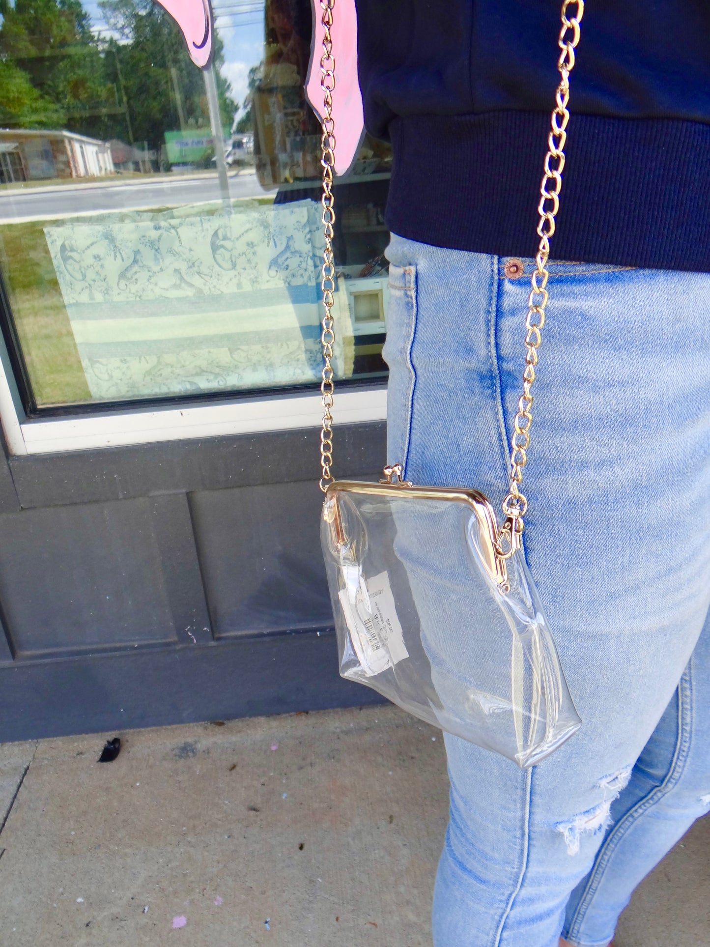 Kiss Lock Crossbody