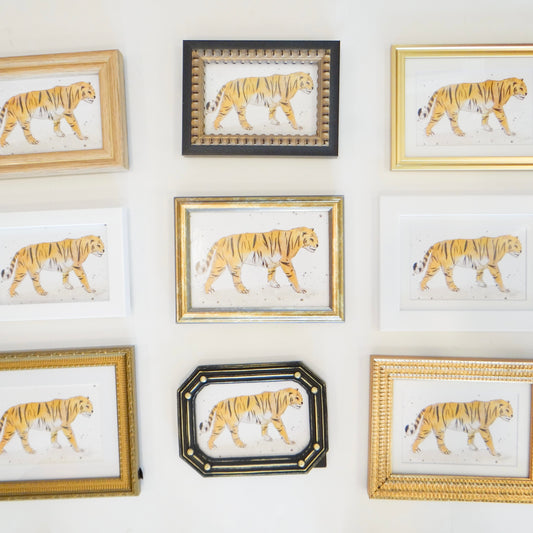 Tiger Print Art