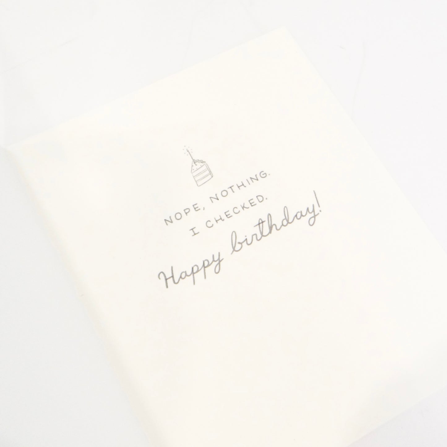 Nothing Better Birthday Card