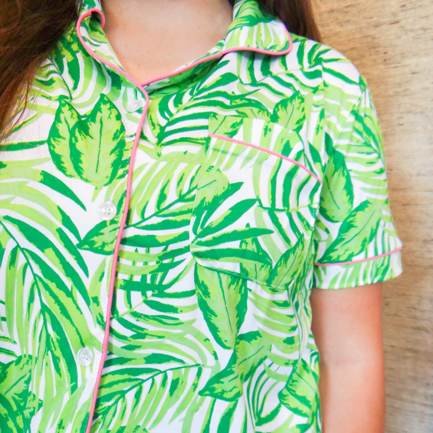 Tamarindo Button Up Sleep Shirt