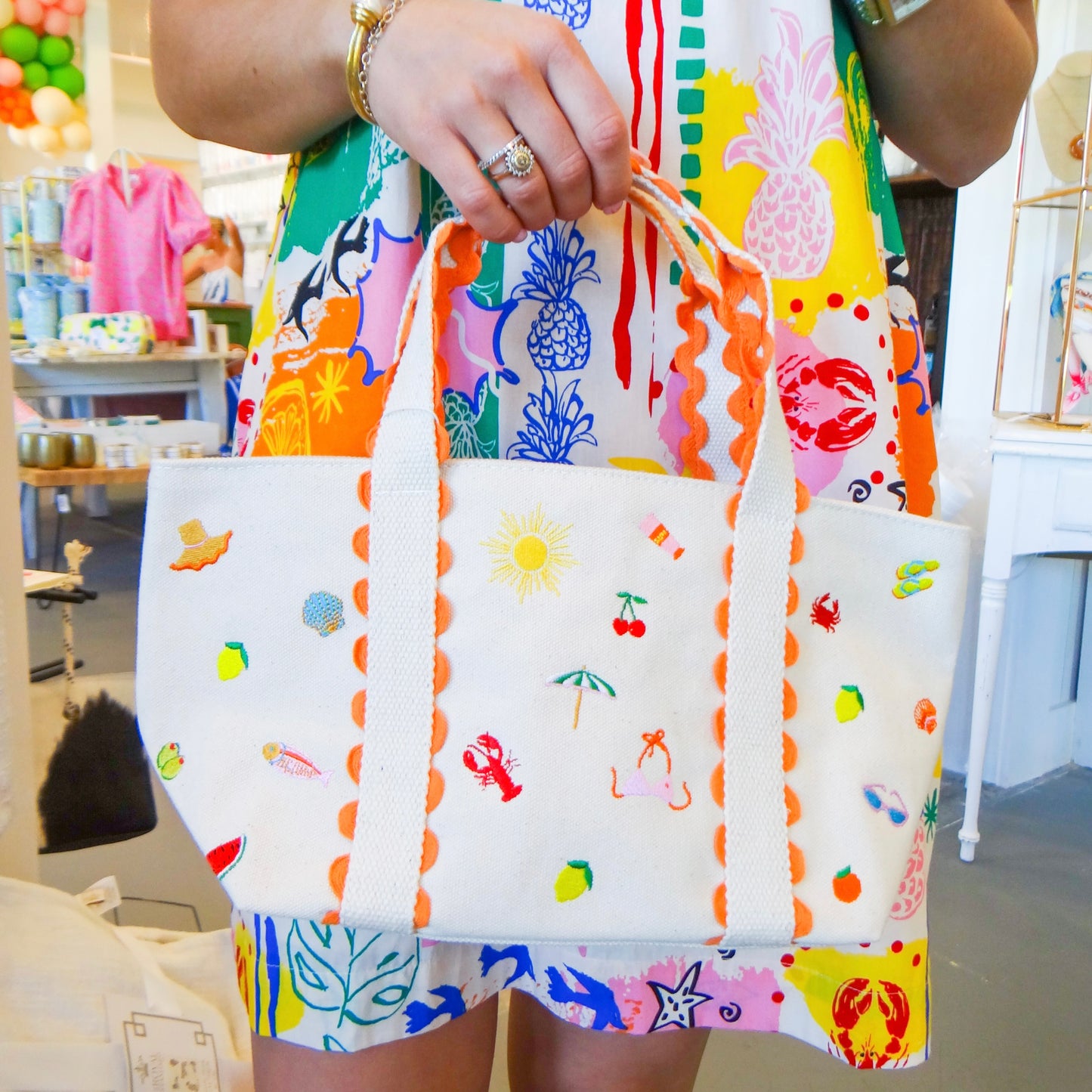 Summer Icons Mini Tote