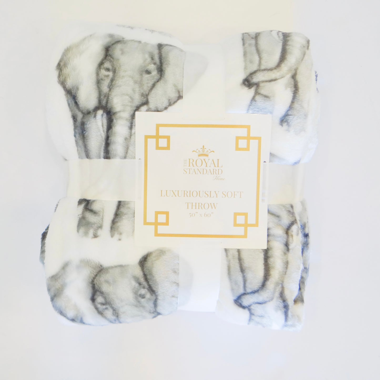 Elephant Stomp Throw Blanket