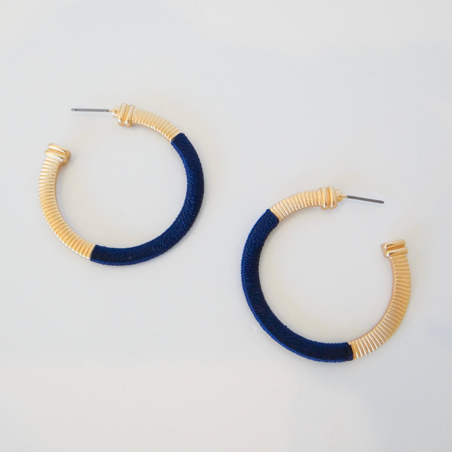 Thread Wrapped and Textured Hoops