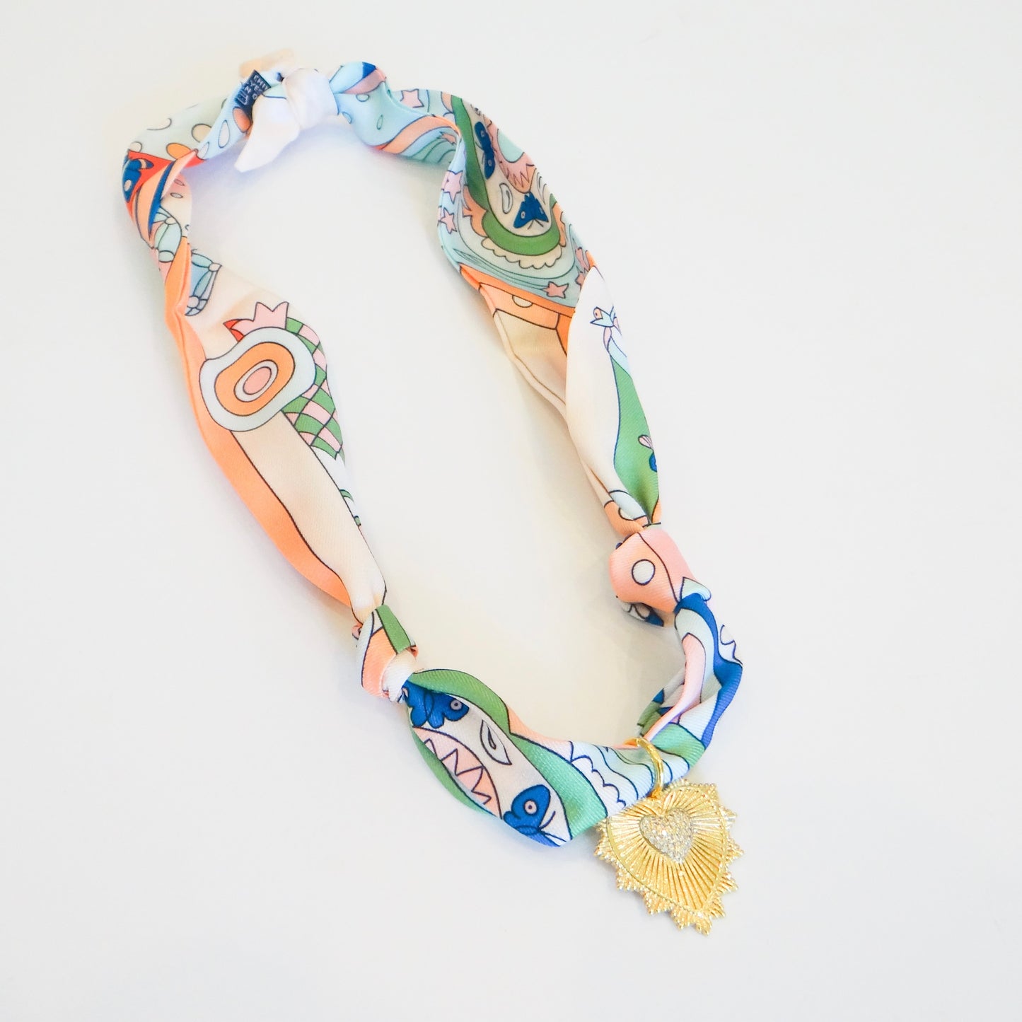 Scarf Charm Necklace
