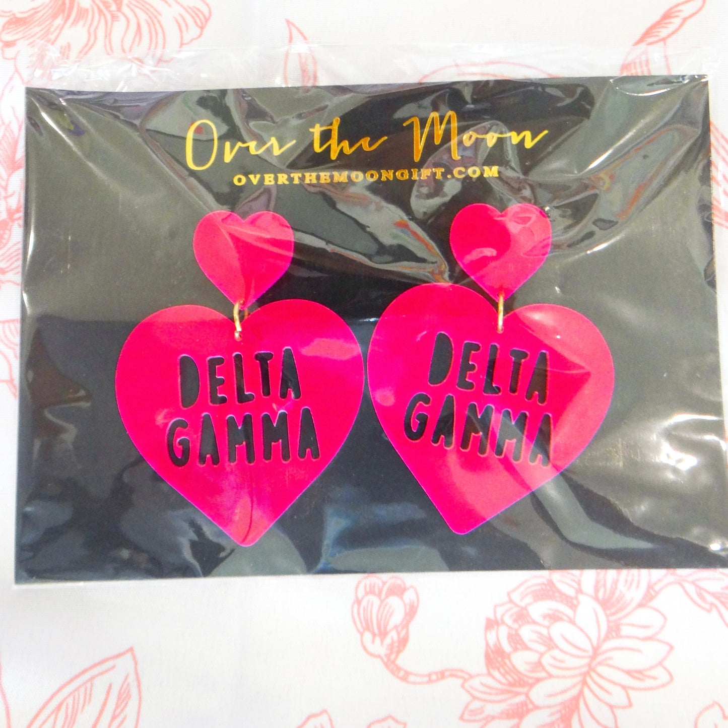 Sorority Heart Earrings