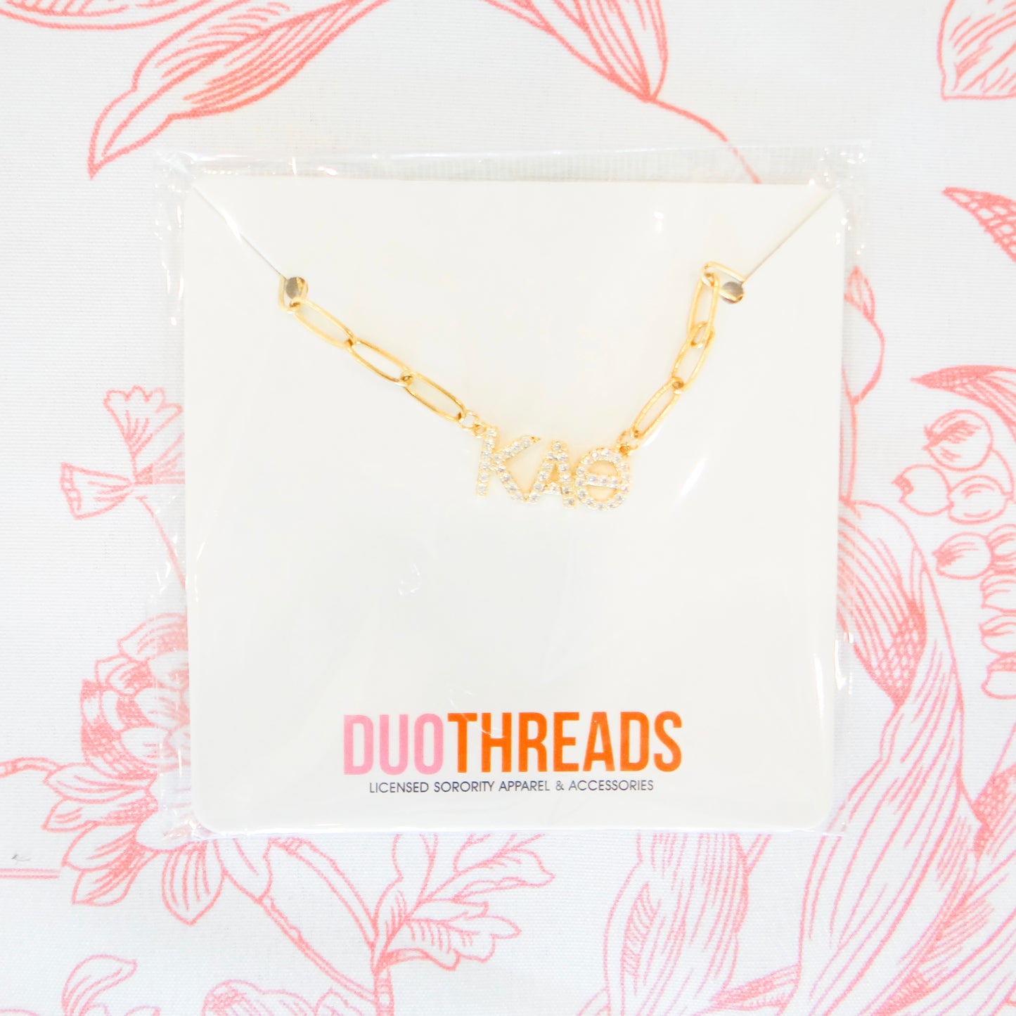 Sorority Rhinestone Necklace