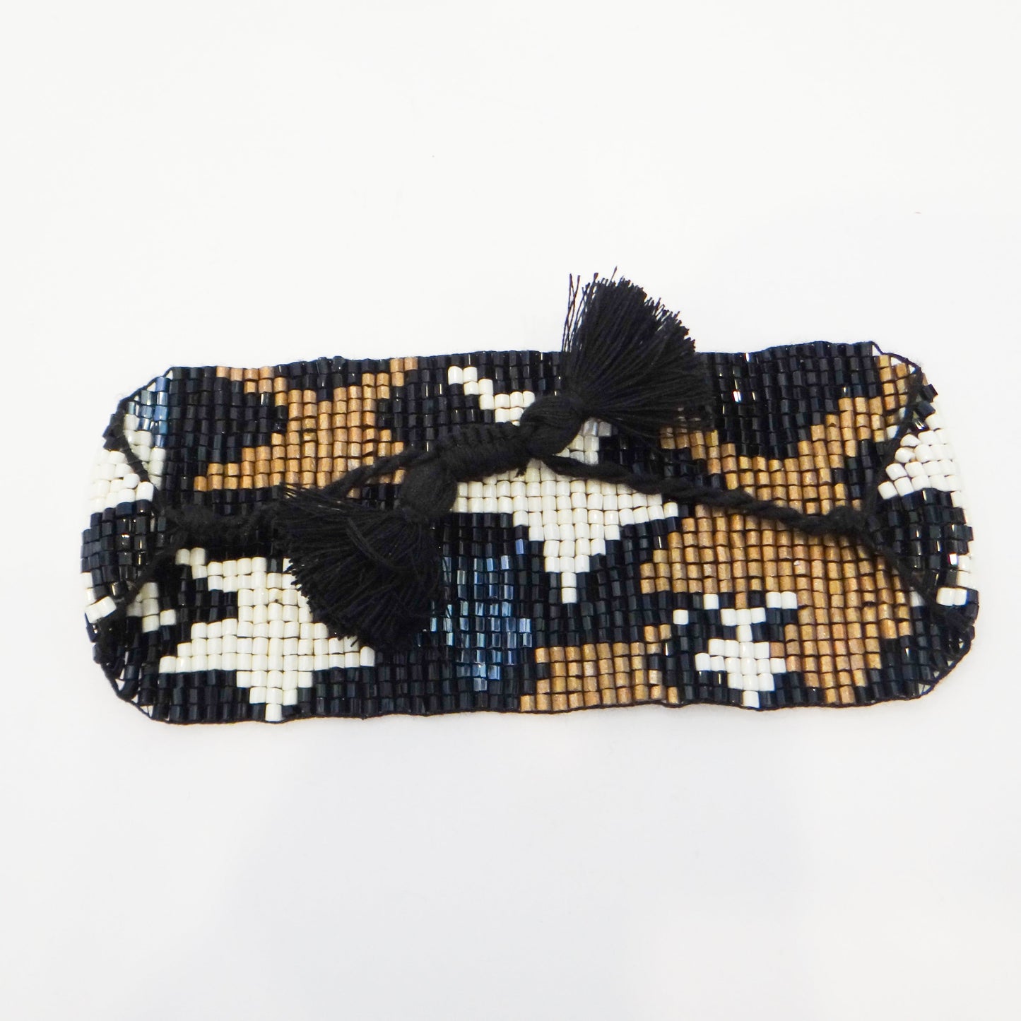 Thick Pull String Beaded Bracelet