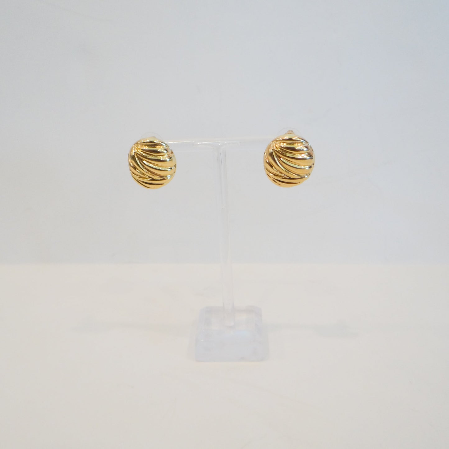 Gold Shell Studs
