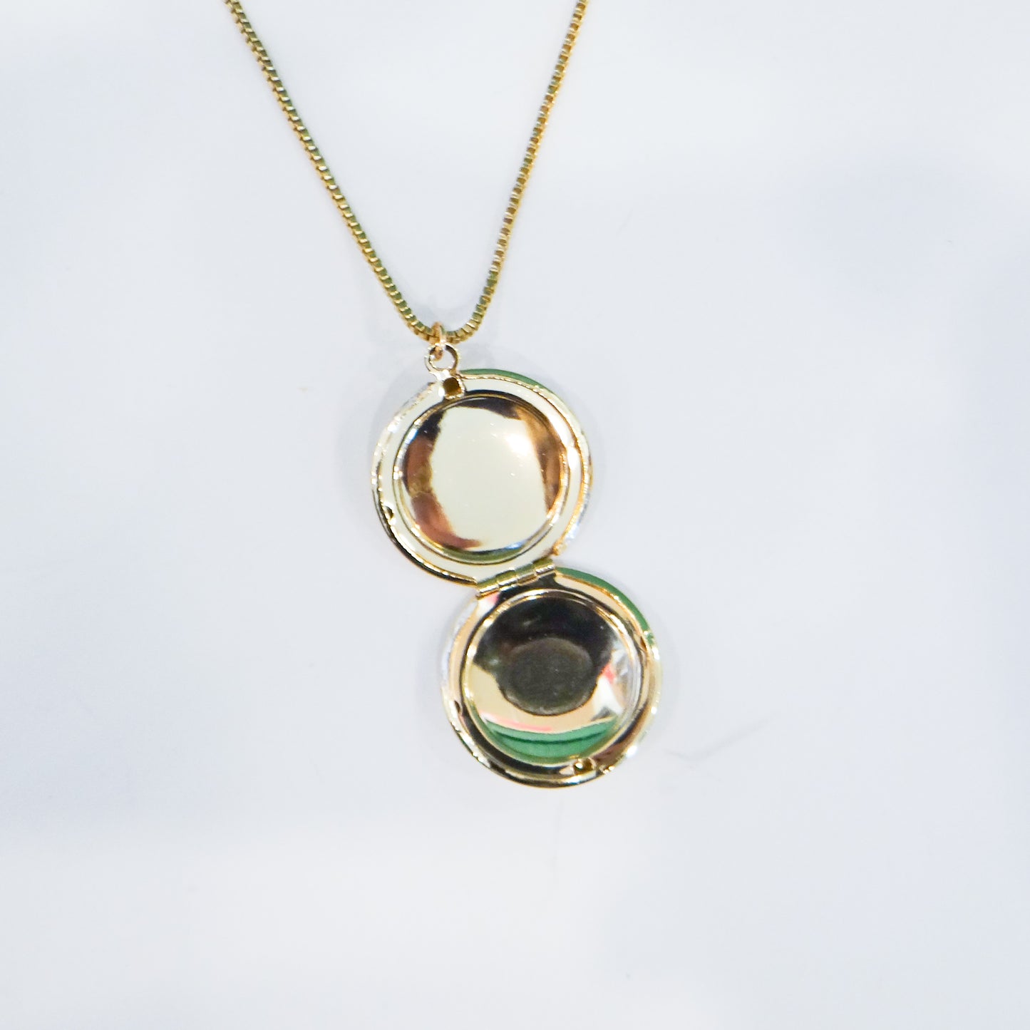 Gold Locket Necklace