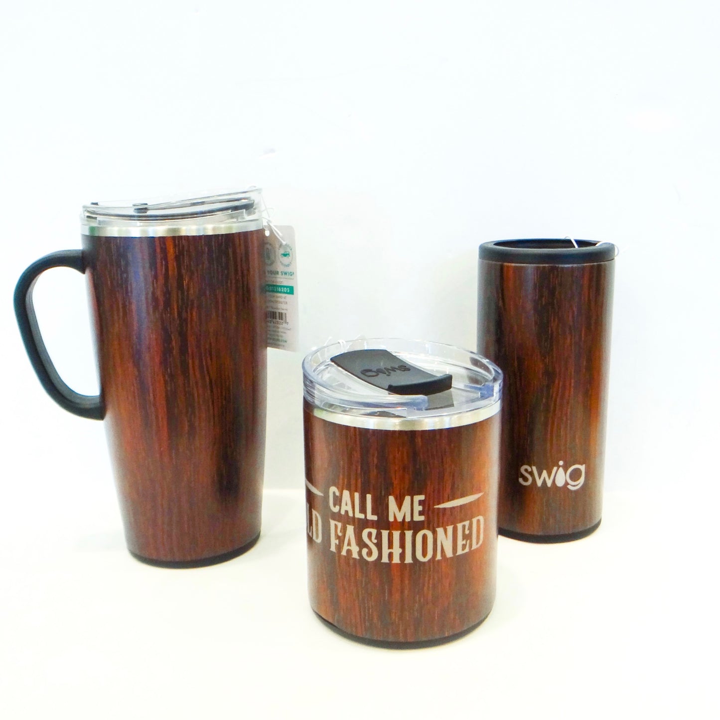 Swig Bourbon Barrel Skinny Can Cooler 12oz