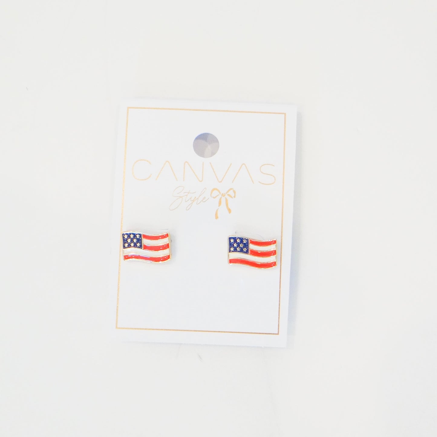 American Flag Studs