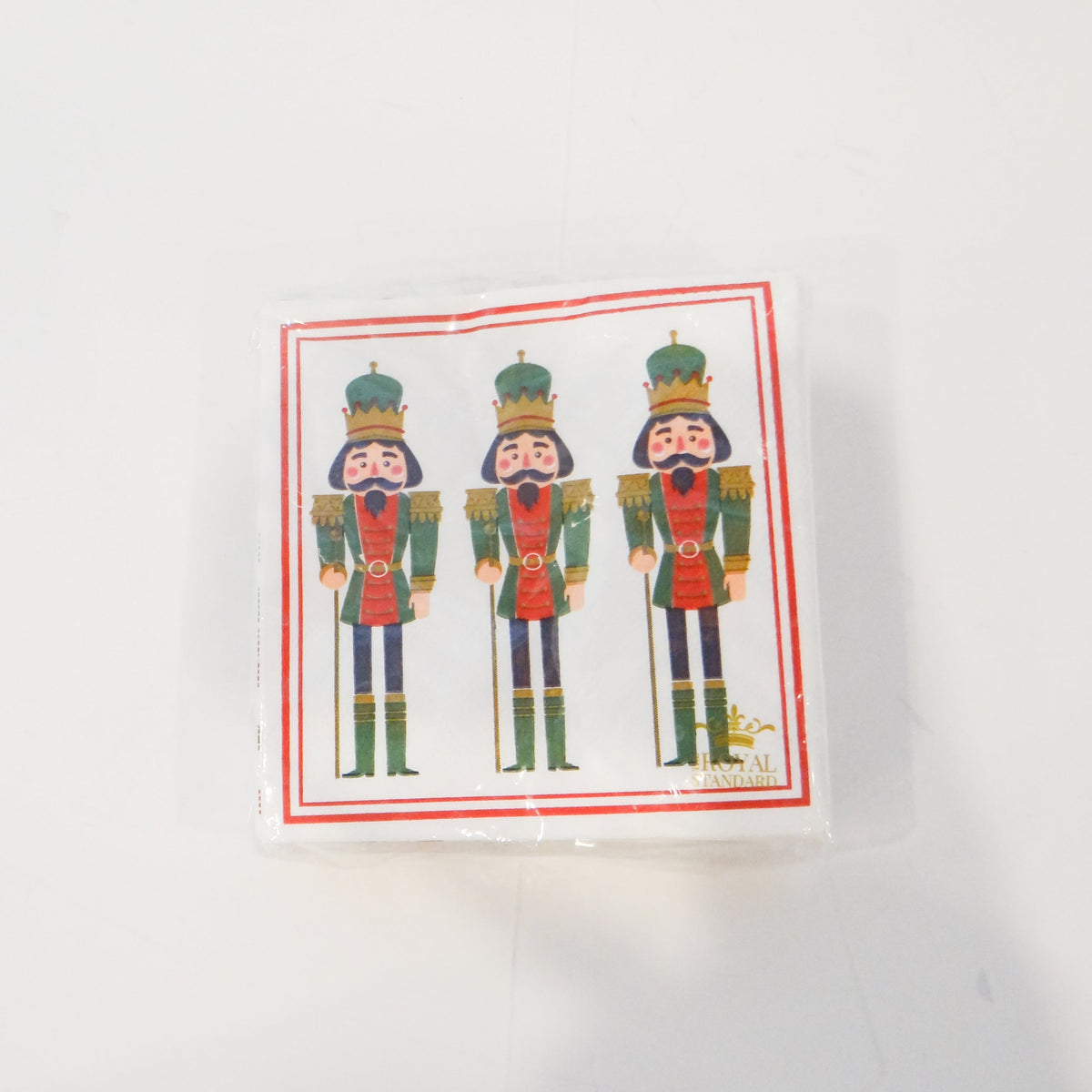 Nutcracker Plaid Cocktail Napkins