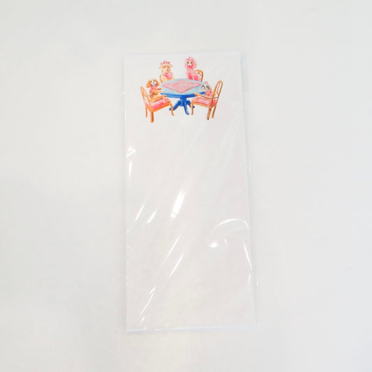 Dogs Playing Mahjong Listpad