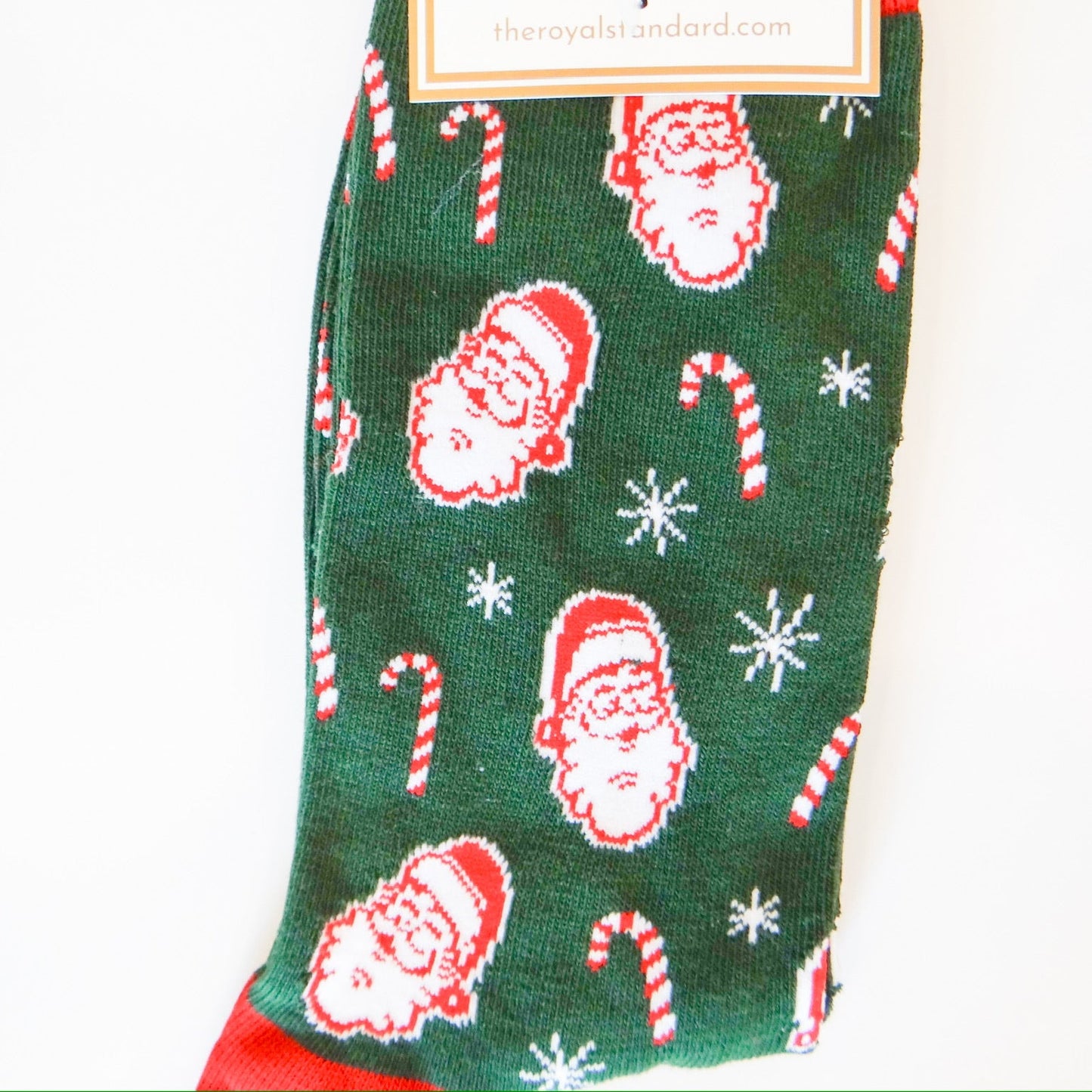 Men's Candy Cane Christmas Socks