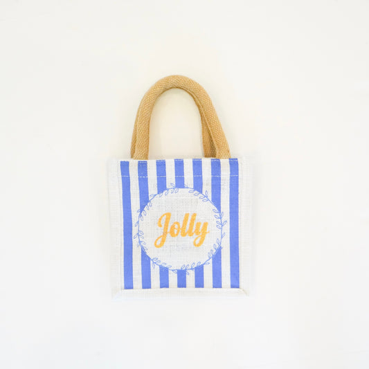 Jolly Stripe Petite Gift Tote