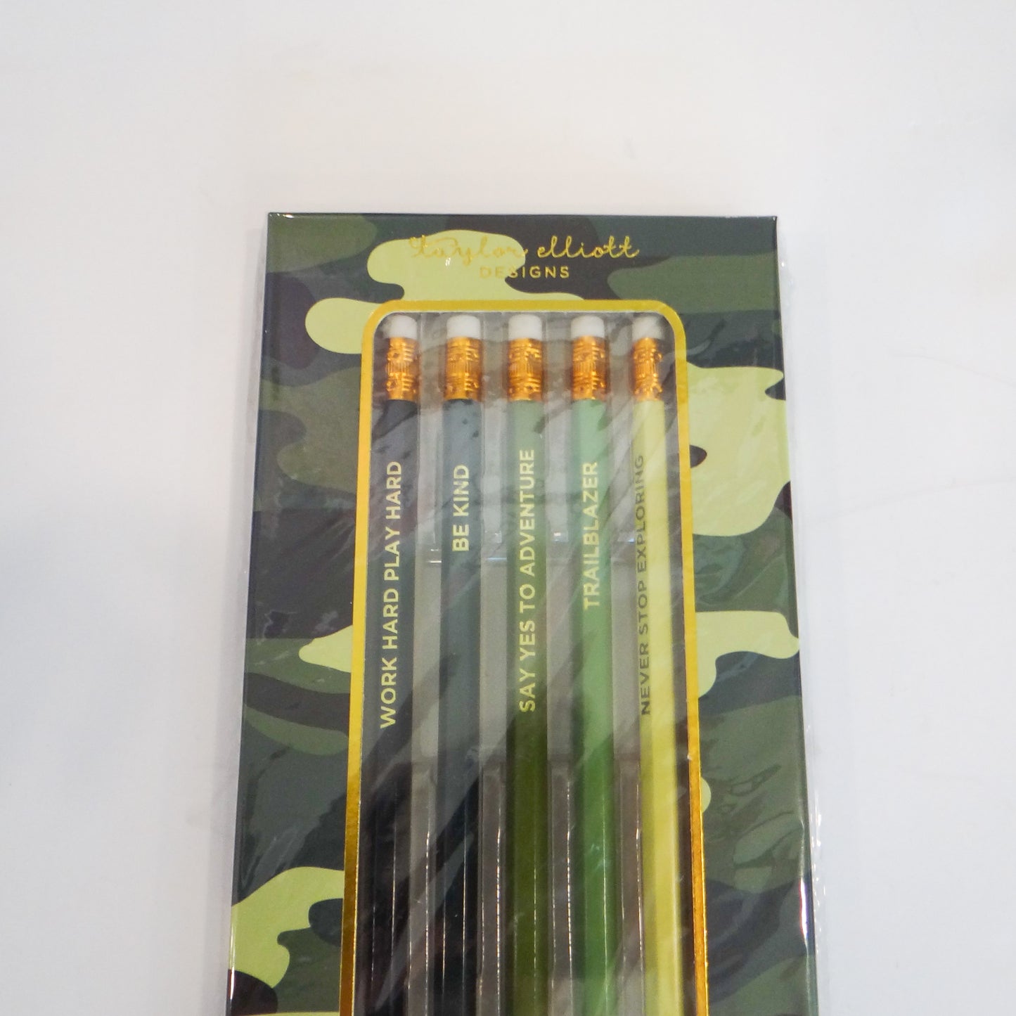 Camo Pencil Set