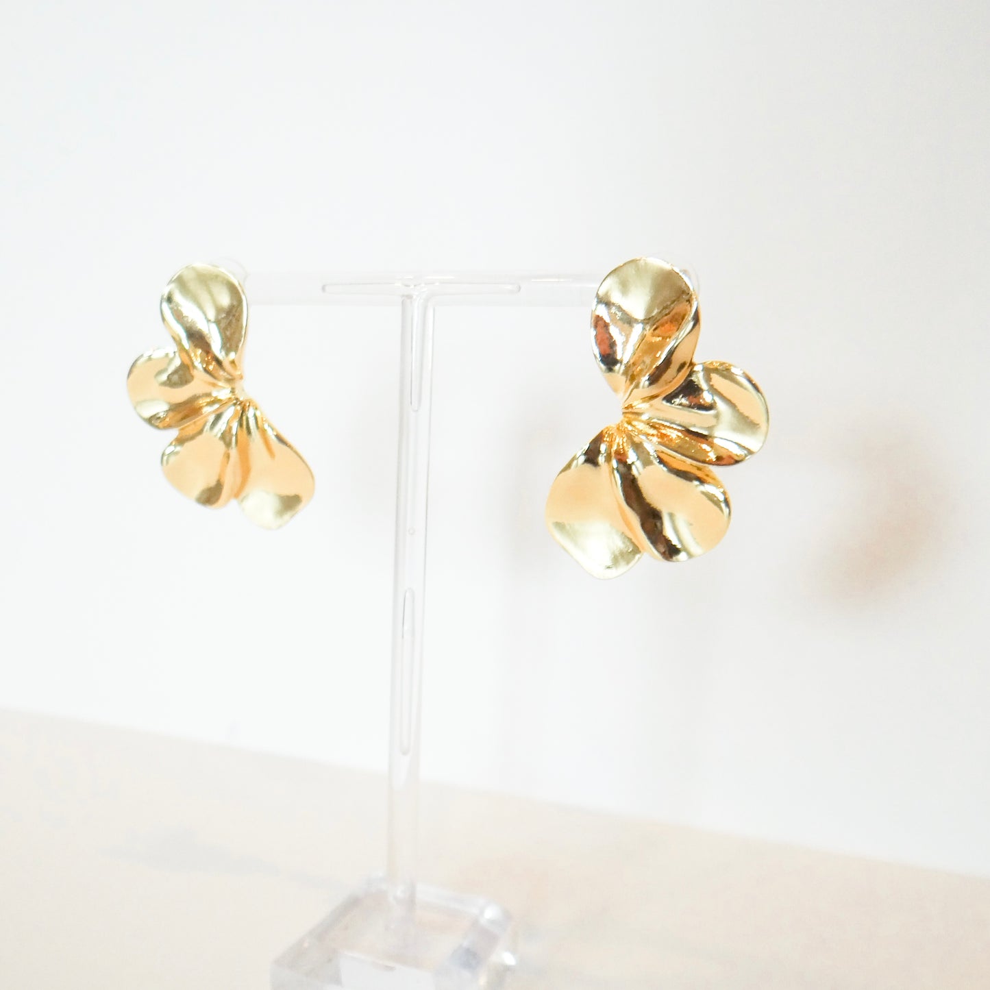 Half Flower Earrings