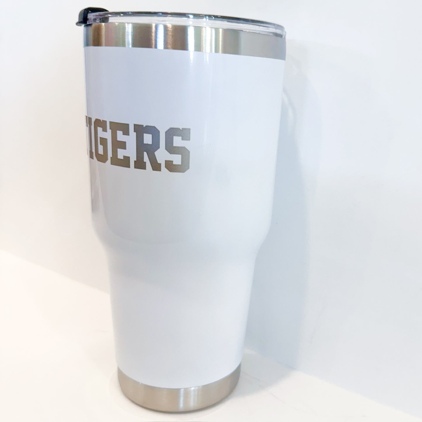 Tigers Etched Tumbler