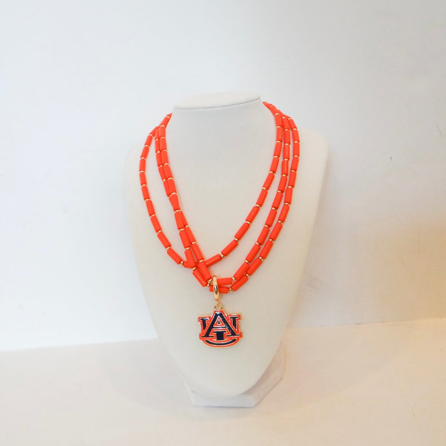 Auburn Orange Out Necklace