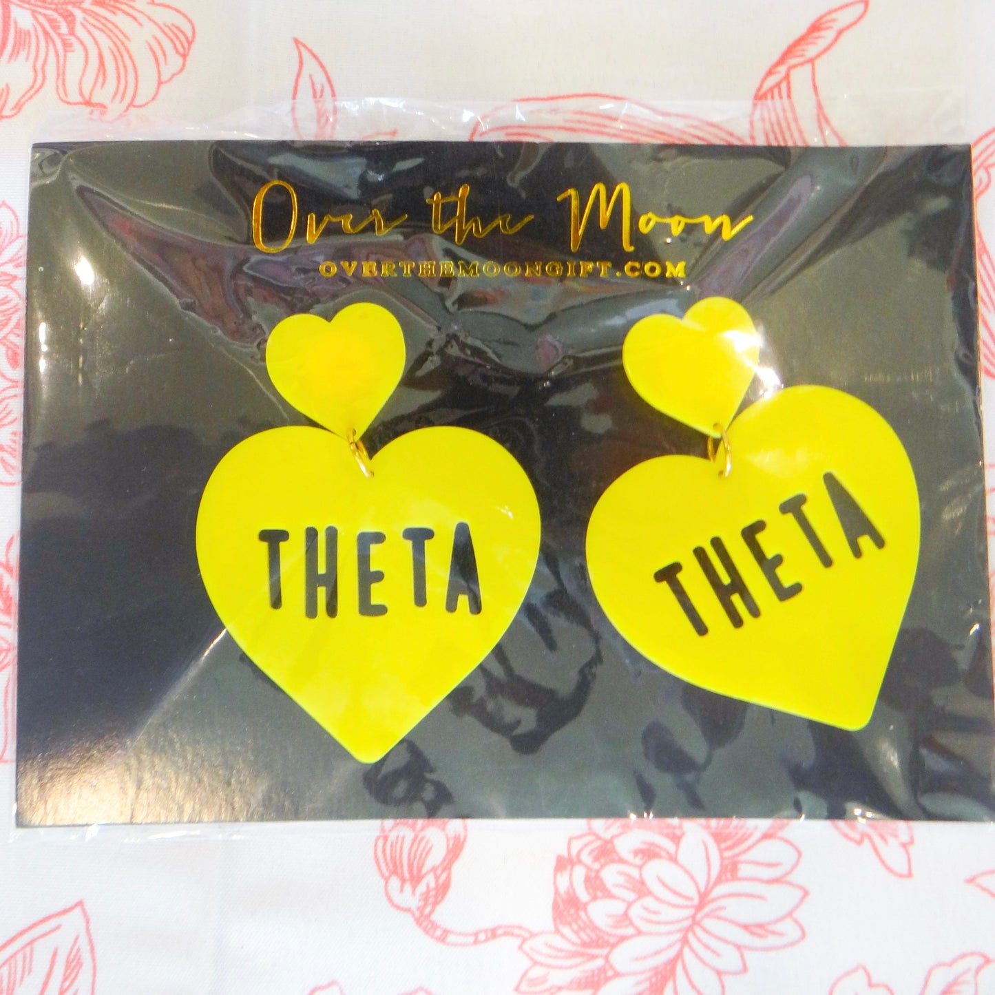 Sorority Heart Earrings