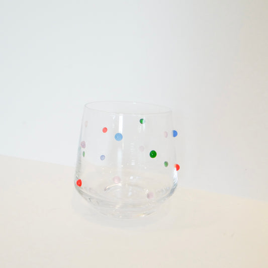 Beaded Wine Glass